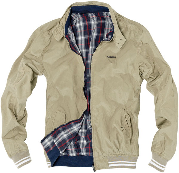 beżowa kurtka Pull and Bear - kolekcja na lato