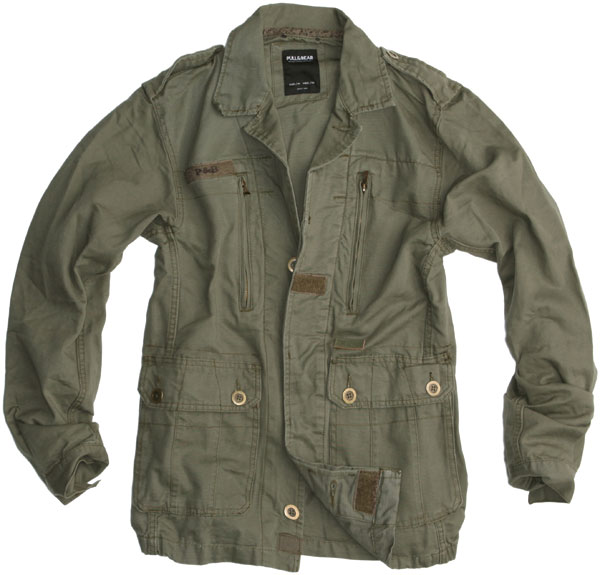 khaki kurtka Pull and Bear - kolekcja na lato