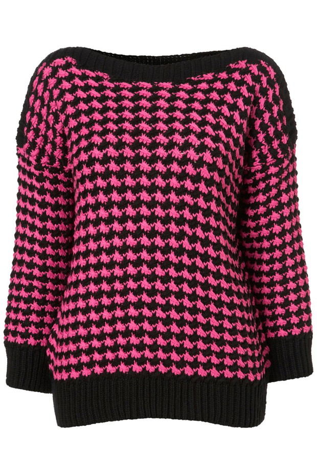 czerwony sweter Topshop - jesień/zima 2011/2012