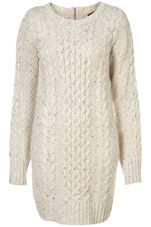 ecru sweter Topshop - jesień/zima 2011/2012