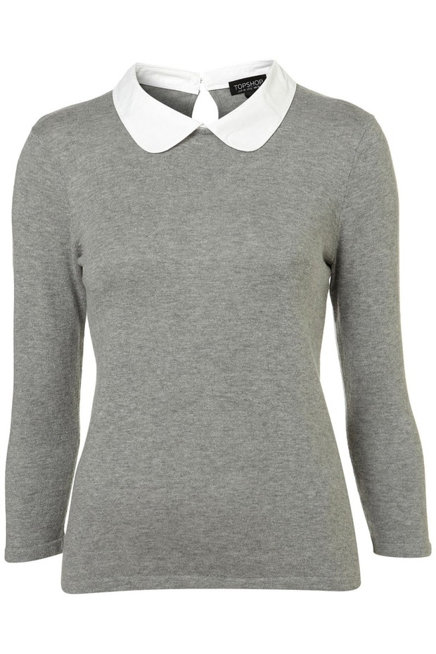 szary sweter Topshop - jesień/zima 2011/2012