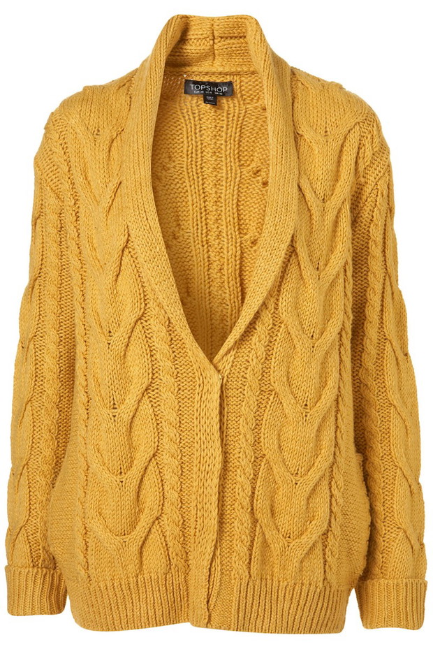 złoty sweter Topshop - jesień/zima 2011/2012