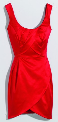 czerwona sukienka Orsay - jesień/zima 2011/2012