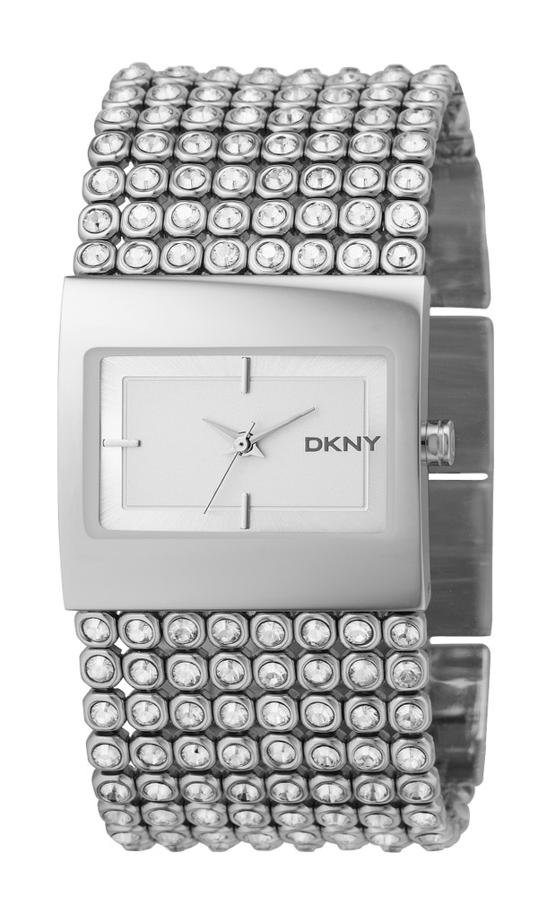 srebrny zegarek DKNY - jesień/zima 2011/2012