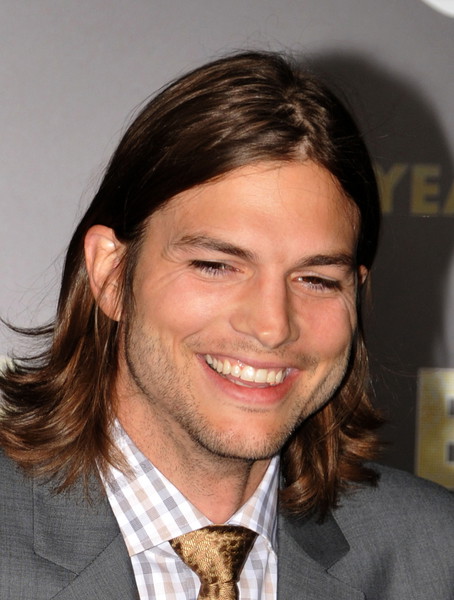 Ashton Kutcher - Fryzury dla mężczyzn