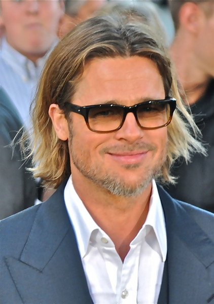 Brad Pitt - Fryzury dla mężczyzn