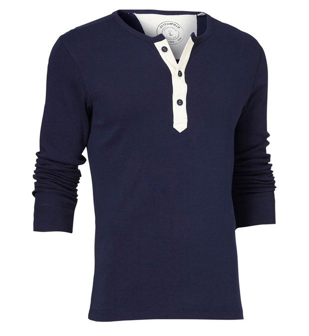 granatowa bluza Cottonfield z guzikami - kolekcja wiosenno/letnia