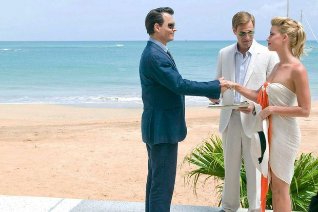 Johnny Depp, Aaron Eckhart, Amber Heard - Dziennik zakrapiany rumem