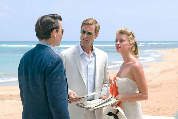 Johnny Depp, Aaron Eckhart, Amber Heard - Dziennik zakrapiany rumem