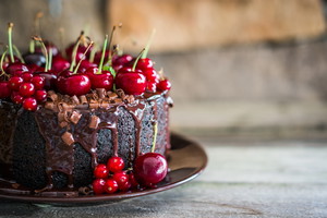 Ciasto czekoladowe z wiśniami