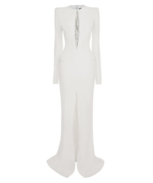 suknia ślubna Alexander McQueen asymetryczna