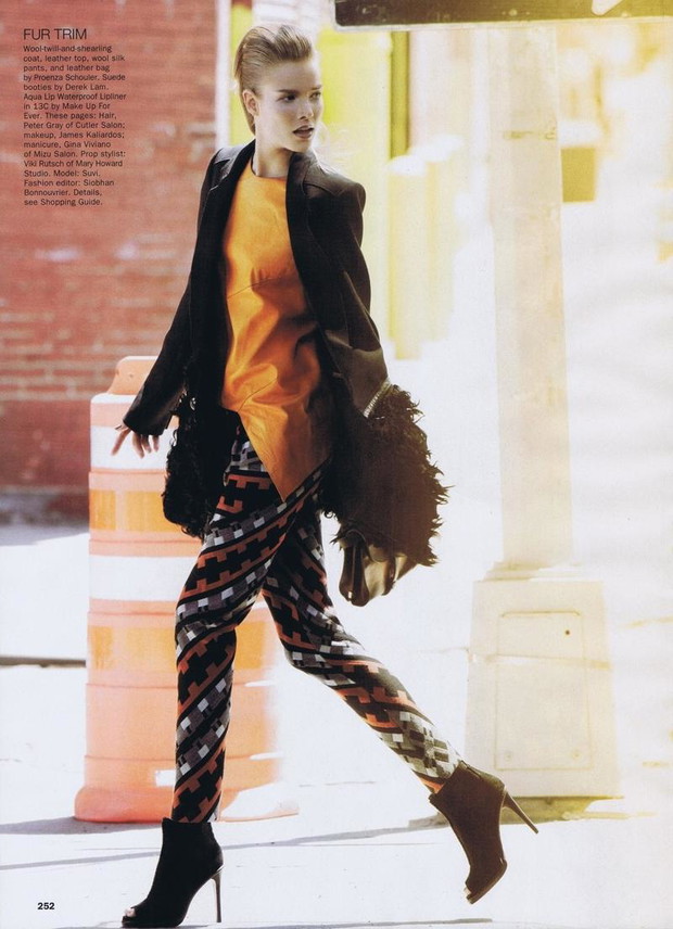 Allure Magazine październik 2011 - Suvi Koponen