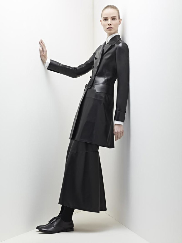 Azzedine Alaia jesień/zima 2012 - Suvi Koponen