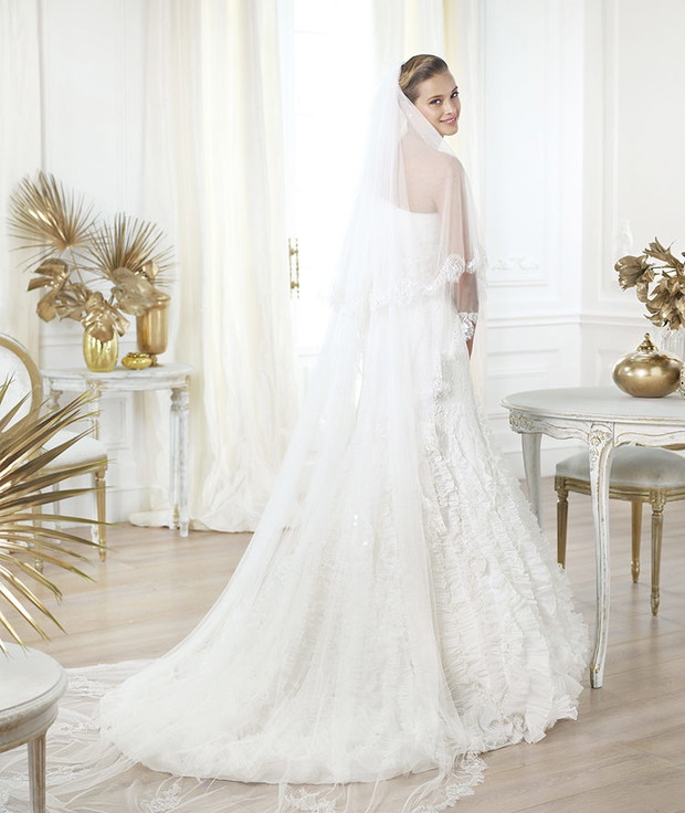 suknia ślubna Pronovias koronkowa