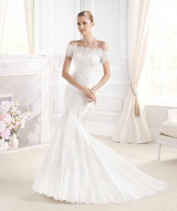 suknia ślubna La Sposa koronkowa