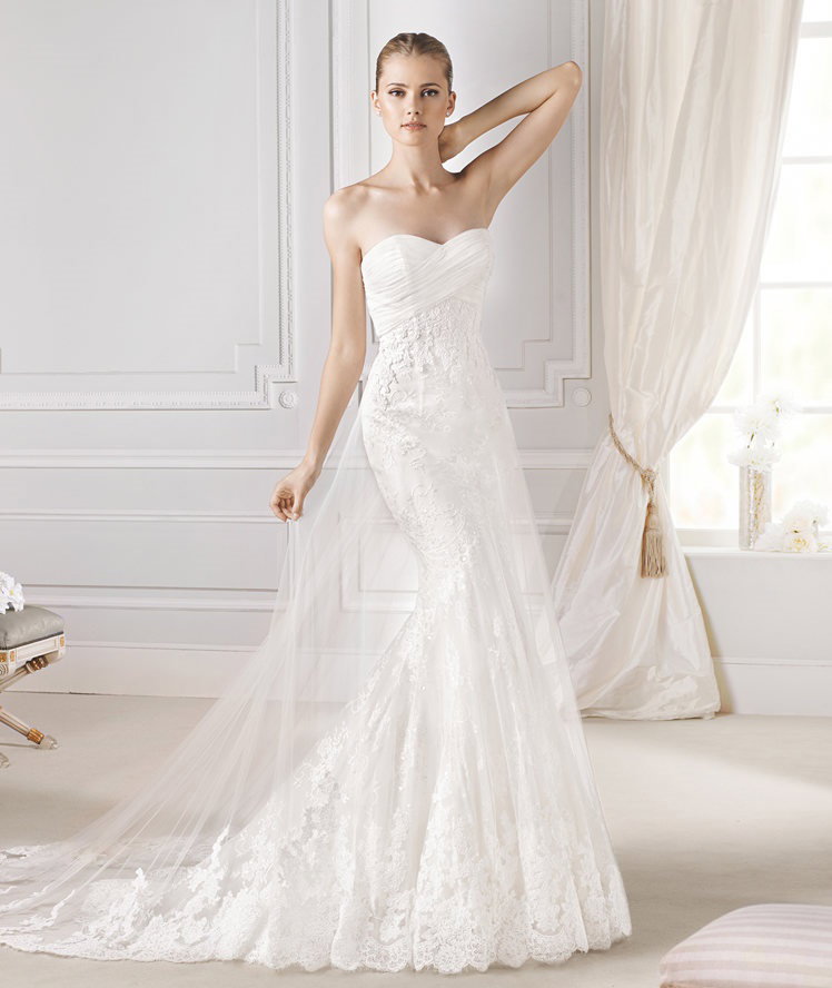 suknia ślubna La Sposa koronkowa