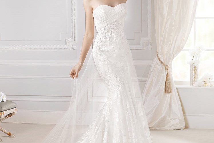suknia ślubna La Sposa koronkowa