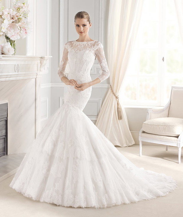 suknia ślubna La Sposa koronkowa