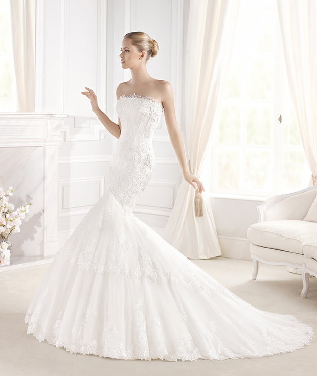 suknia ślubna La Sposa koronkowa