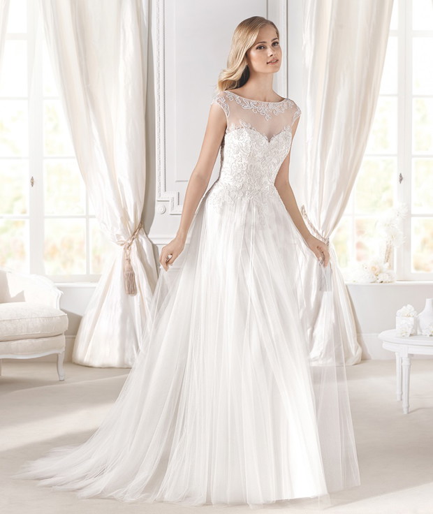 suknia ślubna La Sposa zabudowana