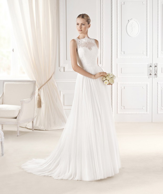 suknia ślubna La Sposa zabudowana