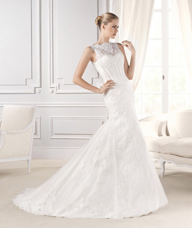 suknia ślubna La Sposa zabudowana