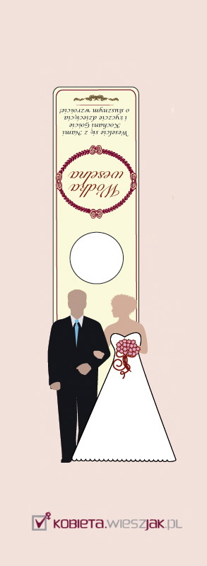 Etykietki na wódkę weselną - wydrukuj wzory!