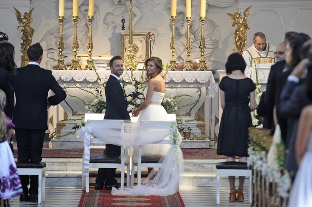 Ślub Marcina Hycnara i Kamili Boruty - zdjęcia z ceremonii!
