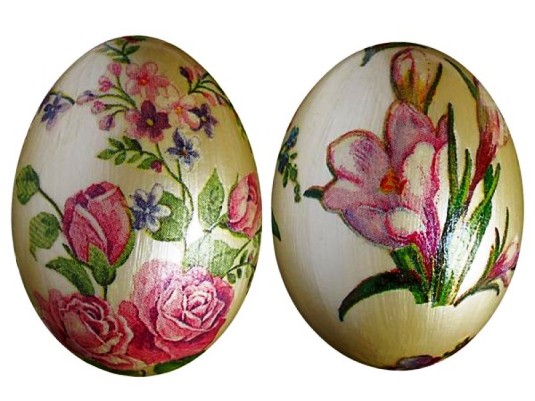Pisanki decoupage - galeria inspiracji