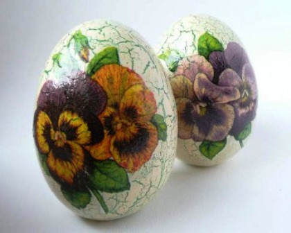Pisanki decoupage - galeria inspiracji