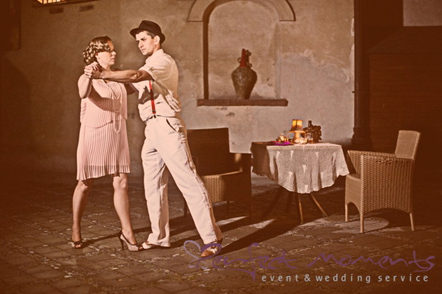 Sesja przedślubna w stylu retro