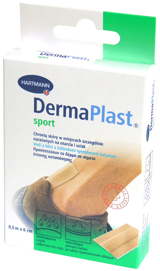 Bezuciskowe plastry DermaPlast® sport