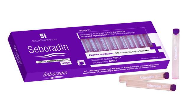 Seboradin – kuracja przeciw wypadaniu włosów