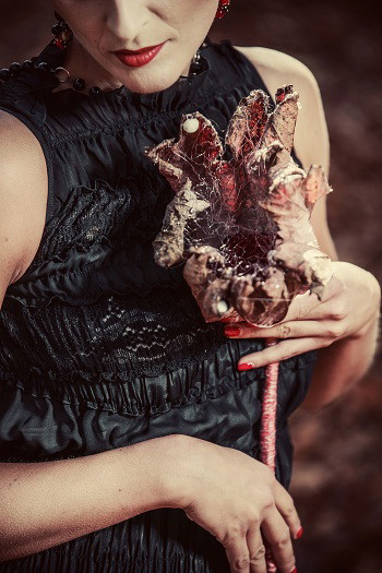 Sesja ślubna w klimacie Halloween