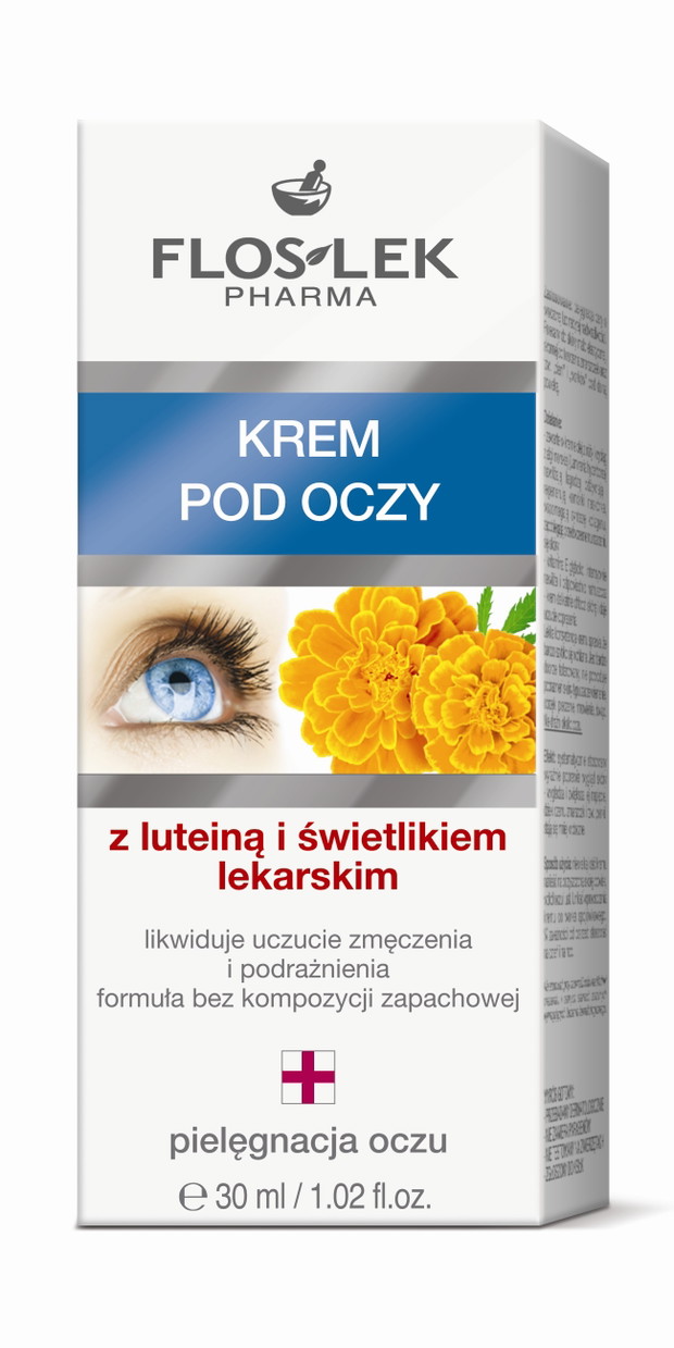 Preparaty Floslek do pielęgnacji skóry wokół oczu