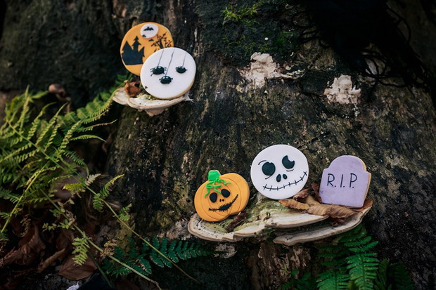 Sesja ślubna w klimacie Halloween