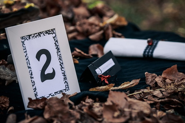 Sesja ślubna w klimacie Halloween
