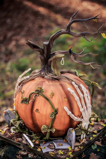 Sesja ślubna w klimacie Halloween