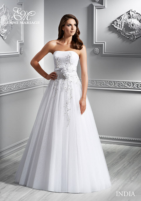 Sukienki ślubne Emmi Mariage - linia Platinium 2014