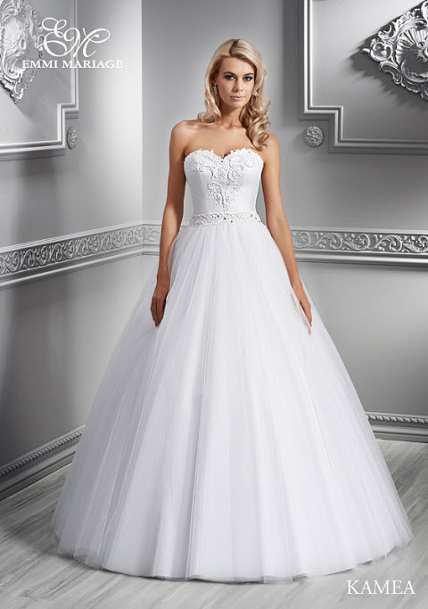 Sukienki ślubne Emmi Mariage - linia Platinium 2014