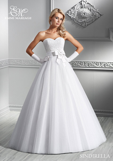 Sukienki ślubne Emmi Mariage - linia Platinium 2014