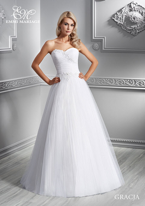 Sukienki ślubne Emmi Mariage - linia Platinium 2014