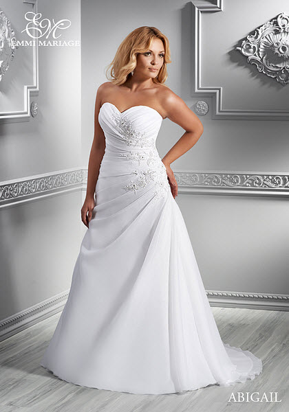 Suknie ślubne XL od Emmi Mariage - kolekcja 2014