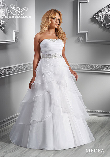 Suknie ślubne XL od Emmi Mariage - kolekcja 2014