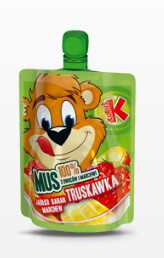 Musy owocowe w saszetkach dla dzieci zestawienie
