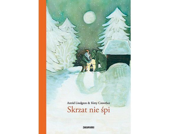 Skrzat nie śpi Astrid Lindgren Wydawnictwo Zakamarki cena ok 20 zł