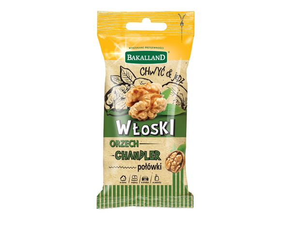 Włoski orzech chandler połówki, Bakalland
