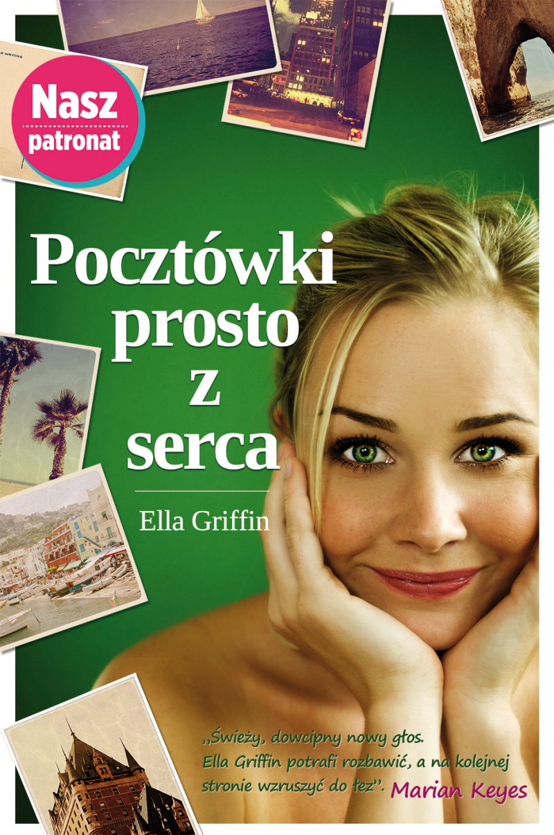 książka Pocztówki prosto z serca