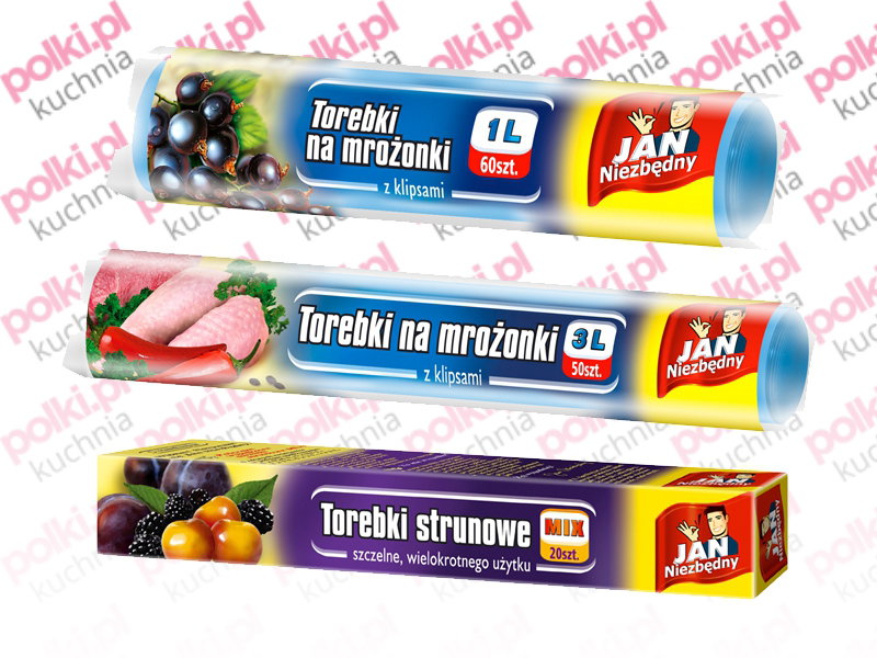 Torebki na mrożonki Jan Niezbędny