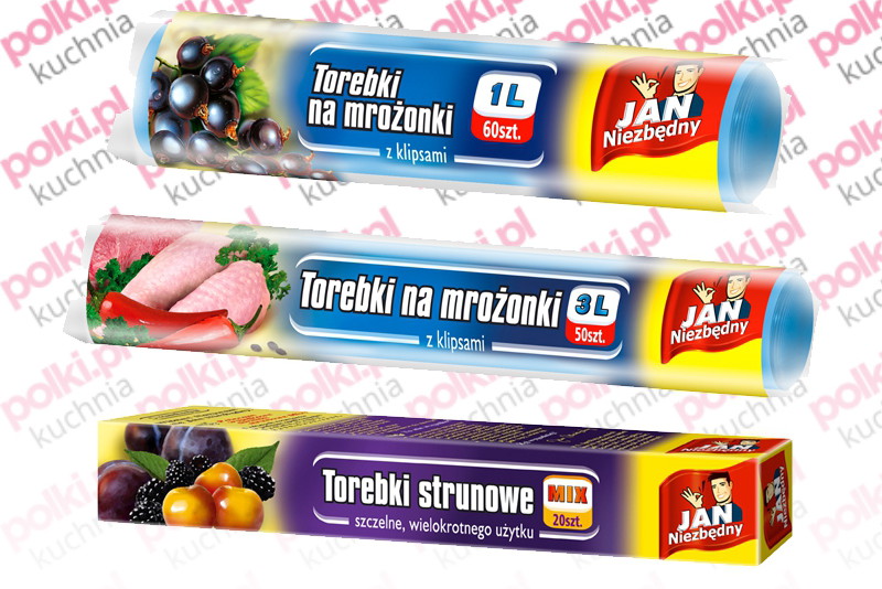 Torebki na mrożonki Jan Niezbędny